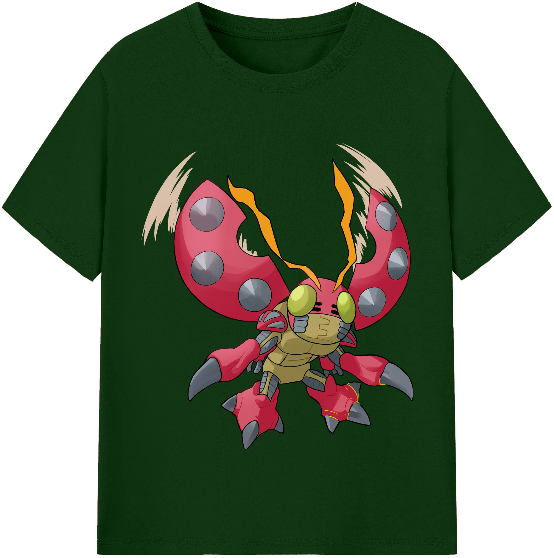 （画像用） Digimon デジタルモンスター/デジモン 綿100％半袖Tシャツ（フロントプリント）